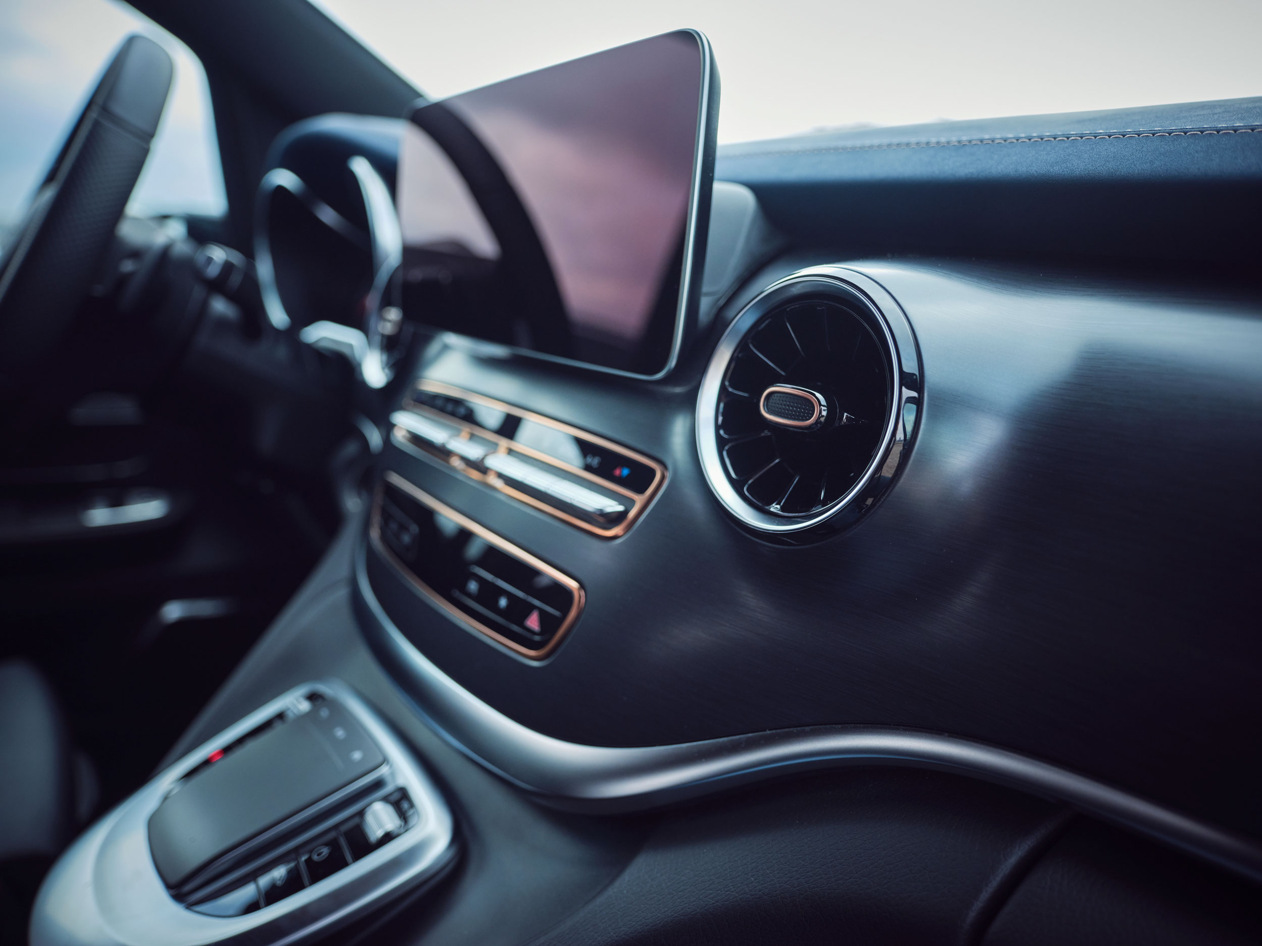 interior eines agt flottenfahrzeuges